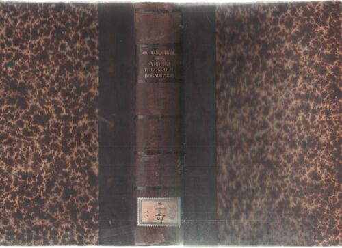 Synopsis Theologiae Dogmaticae Fundamentalis, Ad Mentem S. Thomae Aquinatis, Hodiernis Moribus Accommodata. De Vera Religione, De Ecclesia, De Fontibus Revelationis