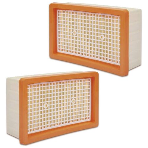 2 filtres plats plissés pour Karcher WD4, WD5, WD6, MV4, MV5, MV6, remplacement de filtre pour aspirateur humide et sec