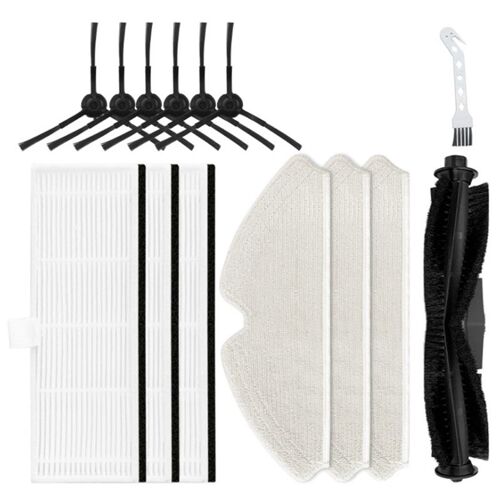 Accessoires de remplacement pour Robot de balayage Kyvol Cybovac S31, brosse principale, brosse latérale, filtre, vadrouille May06107435