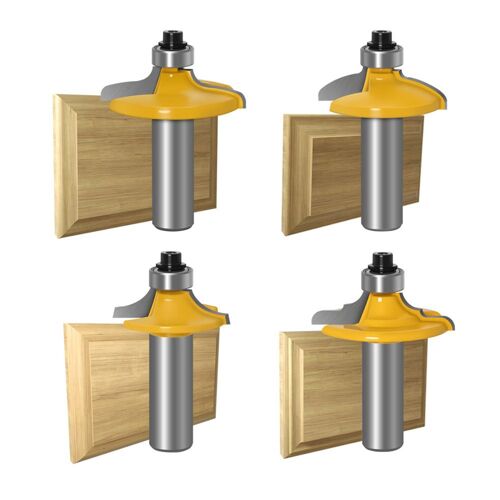 Ensemble De Fraises ? Graver Avec Poign¿¿e De 1/2 Pouces, Routeur ? M¿¿che, Panneau De Tiroir Avant Pratique, Nouveau 9109-May14A02978