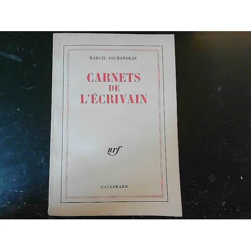 Carnets De L'écrivain