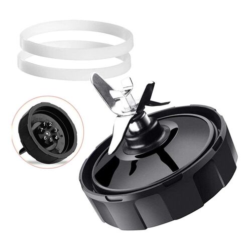Lame De Fond De Mélangeur De Remplacement, Pour Nutri Ninja Auto Iq Bl482 Bl642 Nn102 Bl682 Bl2013 (7 Fins) 9109-May14A18858