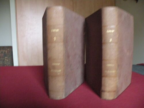 Défense De L'eglise Contre Les Erreurs Historiques Tome 2 Et Tome 3 Troisième Edition Girard Et Josserand 1864  Reliure Toile Marron