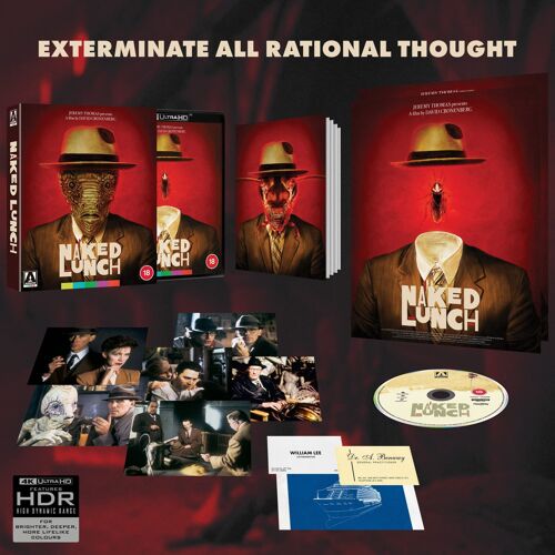 Naked Lunch Limited Edition 4k Uhd [Blu-Ray] [2023] [Region Free]