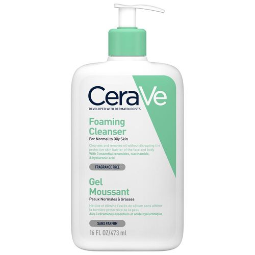 Gel Moussant - Cerave - Pour Peaux Normales À Grasses 