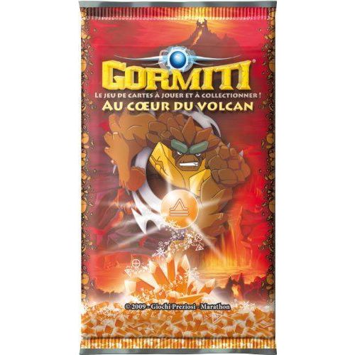 Asmodee - Gocv02 - Jeu De Cartes À Jouer Et À Collectionner - Gormiti - Booster ``Au Coeur Du Volcan``