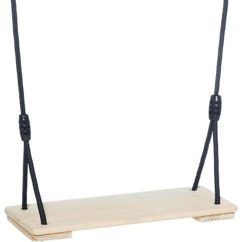 Balançoire Siège En Pin Traité Et Corde Douce