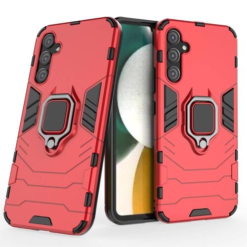 Coque pour Samsung Galaxy A34 5G - housse etui rigide anti choc + verre trempe - ROUGE