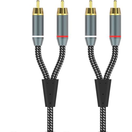 Câble RCA Adeqwat RCA stéréo 1.50M