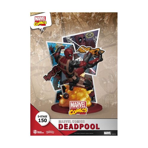 Marvel - Diorama D-Stage Deadpool 16 cm