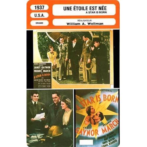 Fiche Monsieur Cinema Une Étoile Est Née (1937)