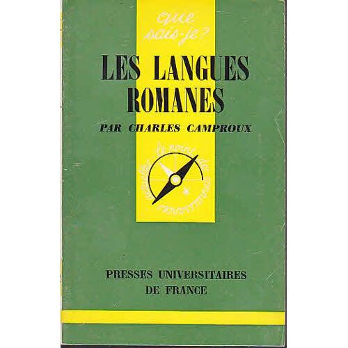 Que Sais-Je-Les Langues Romanes