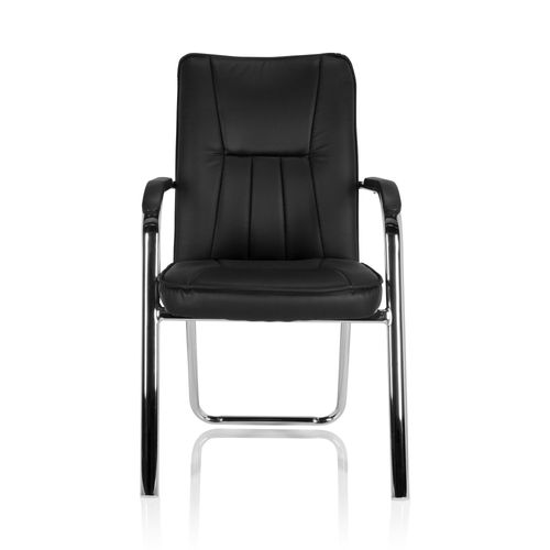 Siège De Conférence / Siège Invité Banda Pu Noir Hjh Office