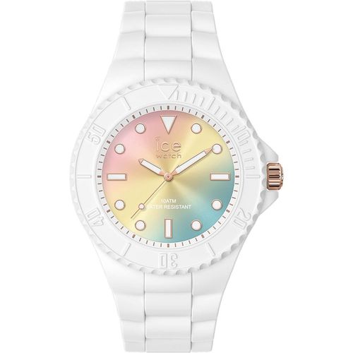 Ice Watch Montre Ice Generation - Sunset Rainbow Blanc Femmes 019153 - M