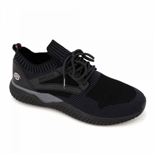 Baskets Schwaz/Black Homme Dockers By Gerli - 43