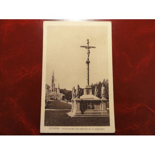 Lourdes, Le Calvaire Des Bretons Et La Basilique