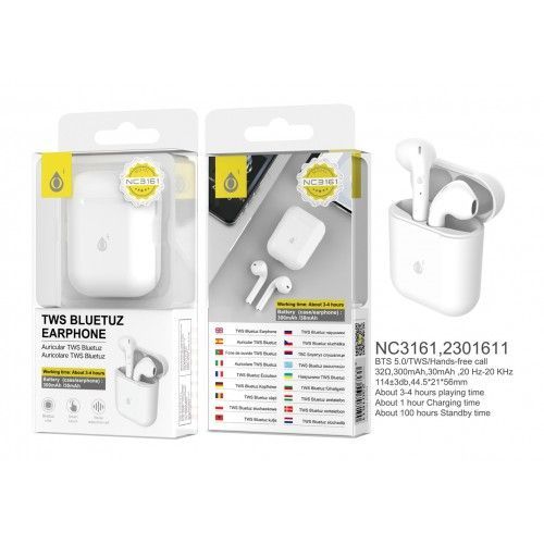 TWS Bluetooth 5.0 Headphones Earphones Wireless Smart Touch Ear Buds BTS C-6038