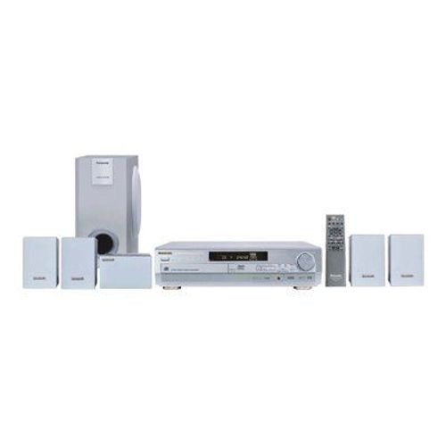 Panasonic SC-HT75 - Système Home Cinema - canal 5.1 - 300 Watt (Totale) - argent métallique