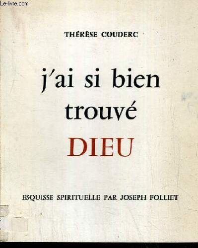 Sainte Therese Couderc (1805 - 1885) - J'ai Si Bien Trouve Dieu.