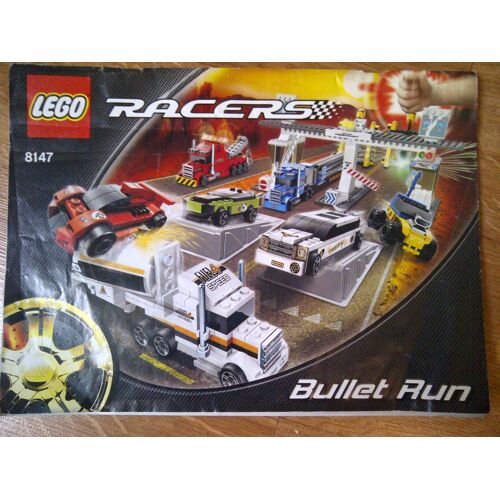 LEGO Racers 8147 Bullet run - Voitures et Camions avec Péage