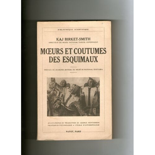 Moeurs Et Coutumes Des Esquimaux.