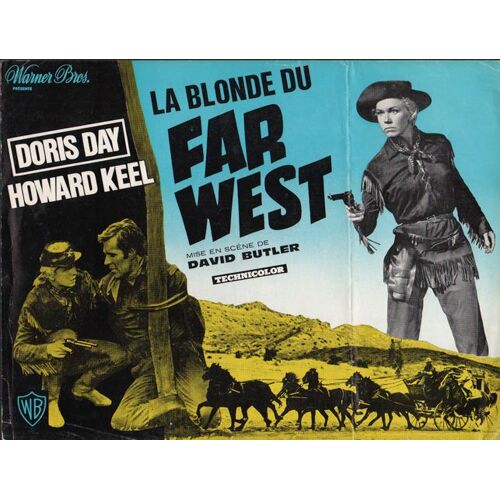 Le Blonde Du Far West, Synopsis, De David Butler, Avec Doris Day, Howard Keel, Allyn Ann Mclerie