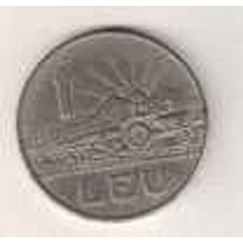 Roumanie = Pièce De 1 Lei De 1966.