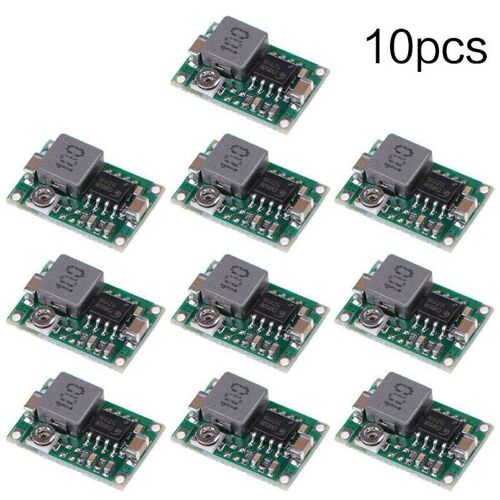 Mini Module Convertisseur Cc 2022, 10 Pièces, Mini360 Mp2307 Rc, Module Abaisseur 2a 360 V-23v À 1v-17v Lm2596, 4.75-Générique