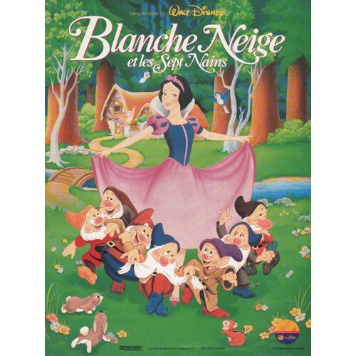 Blanche-Neige Et Les 7 / Sept Nains, Synopsis, Walt Disney, De David Hand, Avec Adriana Caselotti