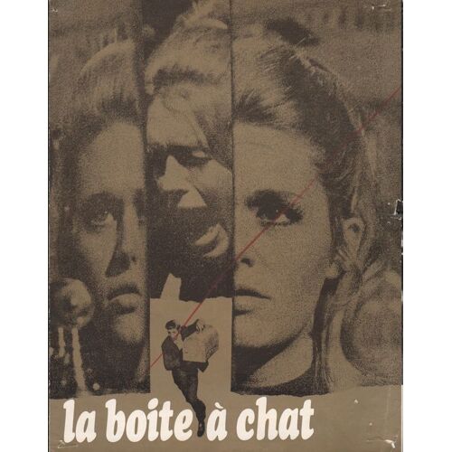 La Boite À Chat, Synopsis Dépliant, De Mark Robson, Avec Carol White, Paul Burke, Mala Powers