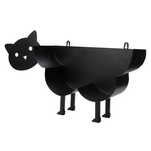 Porte Rouleau De Papier Toilette Chat Noir, Rangement De Fer De Salle De Bains, Artisanat Autonome, Ornements Porte Serviettes En Rouleau 9109-May14A21868