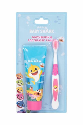 Pinkfong 1 Pcs Bébé Requin, Brosse À Dents