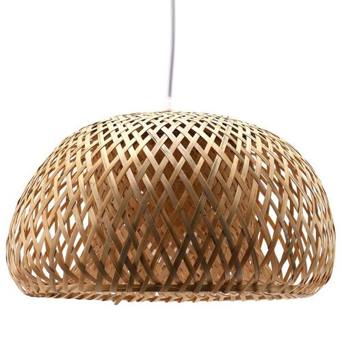 Plafonnier En Bambou Tricoté À La Main, Design Moderne, Idéal Pour Un Restaurant 9109-May14A21624