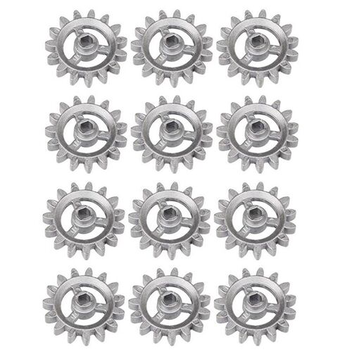 Équipement Durable, accessoires résistants à la chaleur, cadre de Barbecue, engrenage, pièces de bricolage, Mini matériel rotatif automatique, roue en aluminium