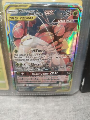 Carte Pokémon Gx Version Anglaise Pheromosa Et Buzzwole