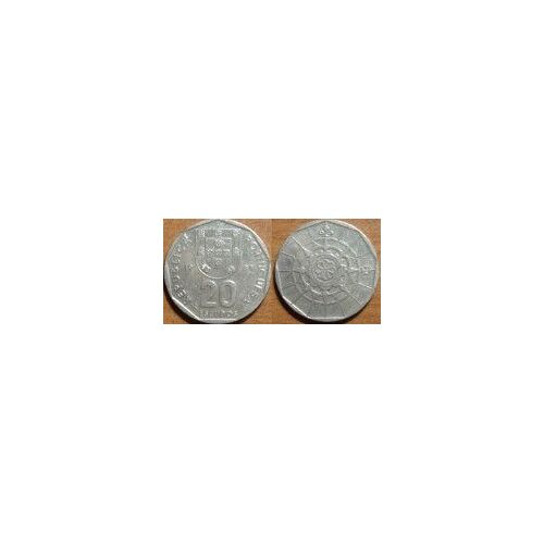 Portugal = Pièce De 20 Escudos De 1988