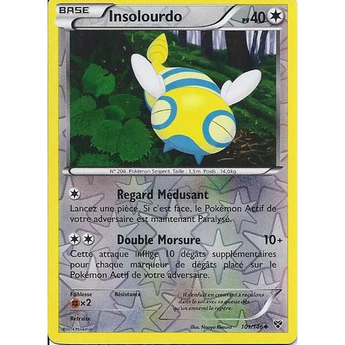 Insolourdo 101/146 Reverse - Série De Base X Et Y