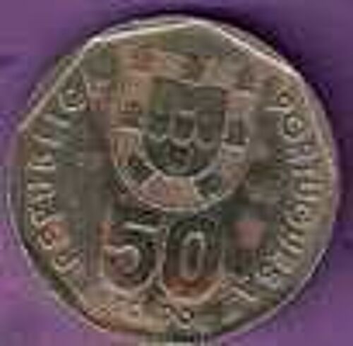 Portugal = Pièce De 50 Escudos De 1988