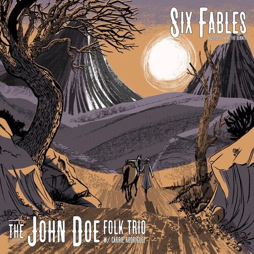 John Doe - Six Fables Recorded Live At The Bunker [Vinyl Lp] Colored Vinyl, Smoke
