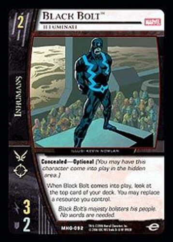 Marvel Vs - Black Bolt - Mhg-092