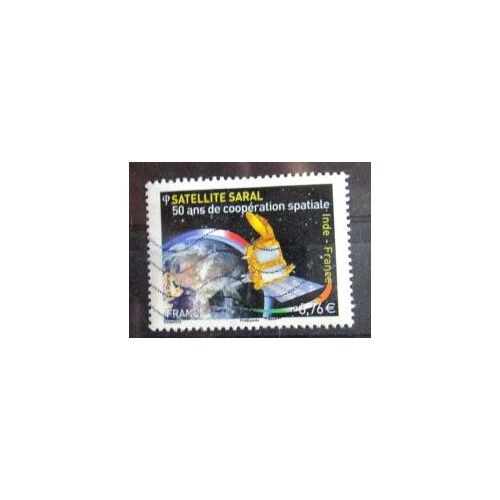 2015. F4945: Cinquantenaire De La Coopération Spatiale Entre La France Et L 'inde .