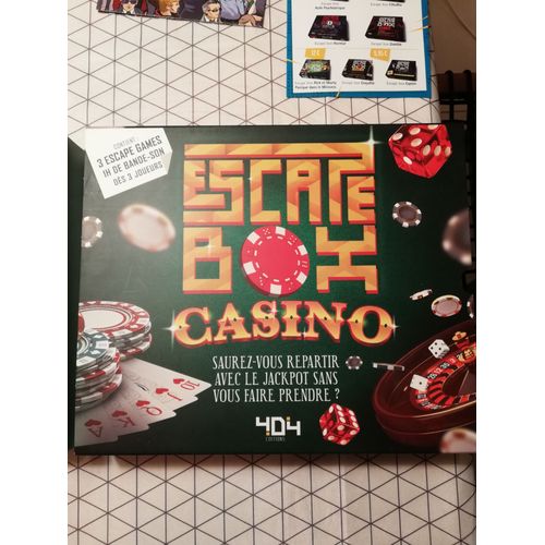 Jeu De Société Escape Box Casino