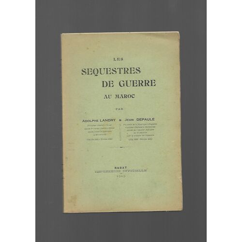 Les Séquestrés De Guerre Au Maroc