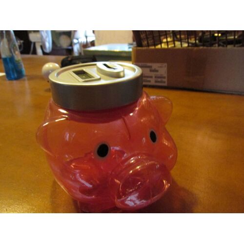 Tirelire Cochon Plastique