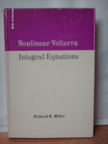 Nonlinear  Volterra  Integral  Equations