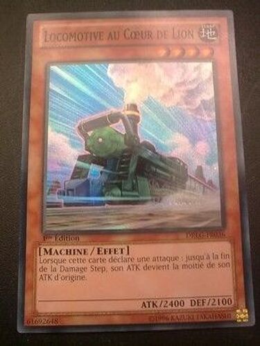 Carte Yu Gi Oh - Locomotive Au Coeur De Lion - Drlg-Fr036 - Super Rare