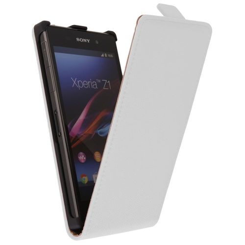 Ego Housse Exclusive  Pour Sony Xperia Z1 Blanc
