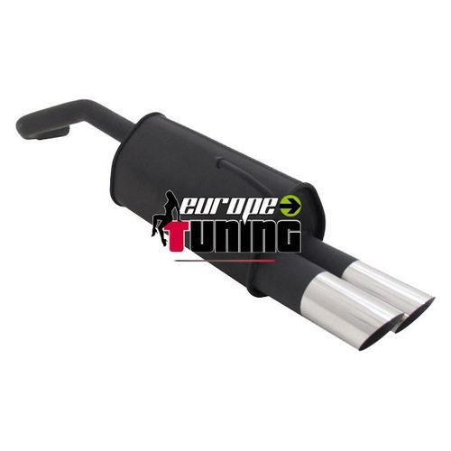 Pot Echappement Lupo Apres 98 2x76mm Drag