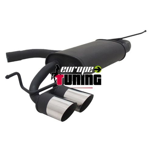 Pot Echappement Sport Golf V Et Golf V Plus 2x76mm Drag
