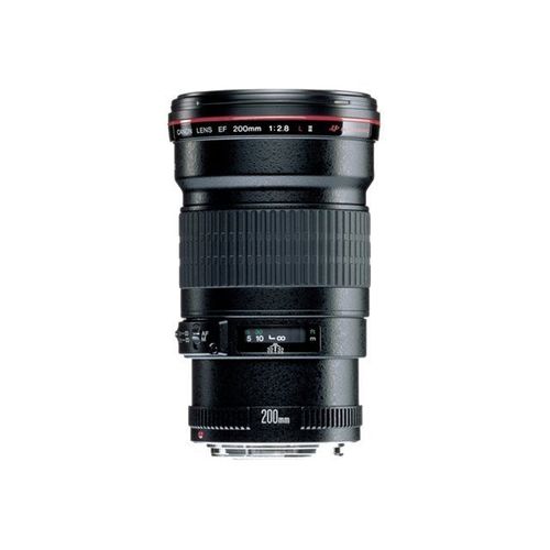 Objectif Canon EF - Fonction Télé - 200 mm - f/2.8 L II USM - Canon EF - pour EOS 1000, 1D, 50, 500, 5D, 7D, Kiss F, Kiss X2, Kiss X3, Rebel T1i, Rebel XS, Rebel XSi